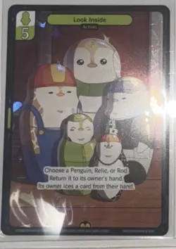 Vibes TCG Look Inside * ARCTIC FOIL * - Legend of the Lils Card - Image 1