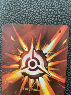 2025 League of Legends Riftbound English TCG Card Fury Rune OGN·007a/298 Alt Art - Image 5