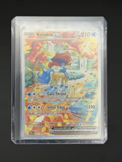 Pokemon TCG Keldeo EX 167/086 White Flare Card NM Condition - Image 1