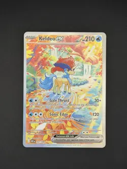 Pokemon TCG Keldeo EX 167/086 White Flare Card NM Condition - Image 2
