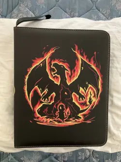 POKEMON BINDER GREAT CONDITION - 100% GENUINE - 160 ULTRA RARE CARDS-READ DESCR. - Image 1
