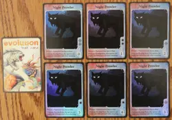 Evolution North Star Games Board Game Night Prowler Foil Event Kit Promo Cards - Image 1