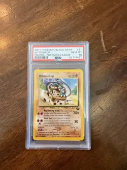 Pokemon TCG Hitmontop Black Star Promo Card 37 - Image 1