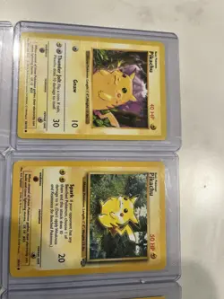 1999-2000 Pokemon Base Set Charmeleon, Squirtle, Ivysaur, Pikachu 8 Cards - Image 3