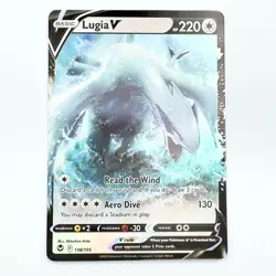 Lugia V 138/195 Silver Tempest Ultra Rare Pokemon Card Full Art - NM/MT - Image 1