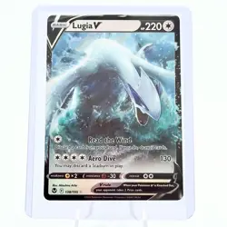 Lugia V 138/195 Silver Tempest Ultra Rare Pokemon Card Full Art - NM/MT - Image 4