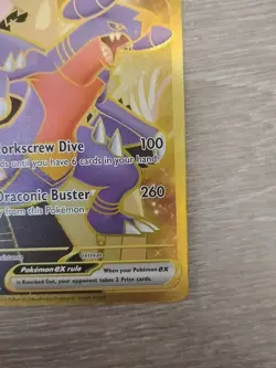 Pokemon TCG Cynthia’s Garchomp EX Gold Card From Destined Rivals - Image 3