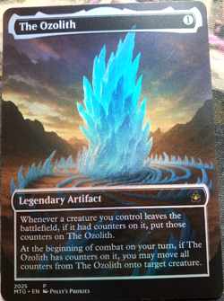The Ozolith FOIL Proxy Playtest Card with Custom Art Design - Image 1