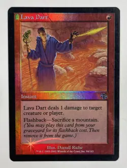 Lava Dart Foil Judent LP Light Play MTG Magic The Gathering - Image 1