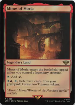 Mines of Moria - FOIL - R Universes Beyond: The Lord of the Rings: Tales of Midd - Image 1