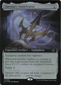 Tarrian's Soulcleaver (Extended Art) R The Lost Caverns of Ixalan (FOIL) 389 - Image 1