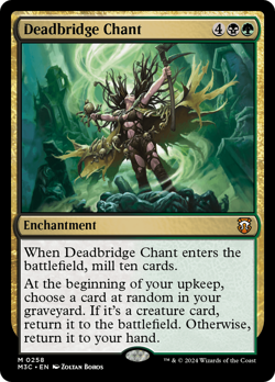 Deadbridge Chant #258 | Near Mint | Modern Horizons 3 Commander Magic MTG - Image 1