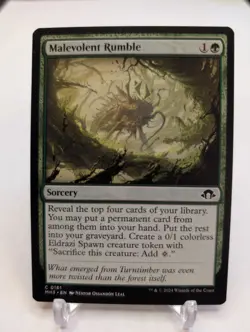 Malevolent Rumble Modern Horizons 3 Regular - Image 1