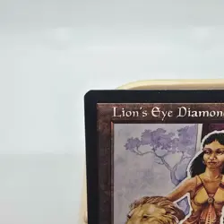 MTG Lion's Eye Diamond Mirage Regular LP-See photos for exact condition - Image 3