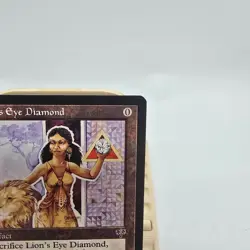 MTG Lion's Eye Diamond Mirage Regular LP-See photos for exact condition - Image 4