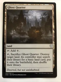 MTG Commander Anthology Volume II Ghost Quarter 253/312 NM - Image 1