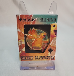 Golden Chocobo Pinfinity AR Enhanced Promo Pin Final Fantasy MTG FFN - Image 1