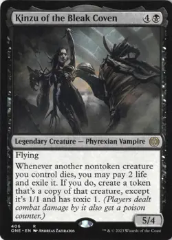Kinzu of the Bleak Coven Phyrexia: All Will Be One Normal NM 406 - Image 1