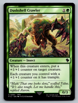 Duskshell Crawler C 0301 - Final Fantasy MTG Magic The Gathering (Regular) - Image 1