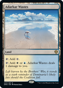 Near Mint x 1 Adarkar Wastes - Foil Dominaria United - Image 1