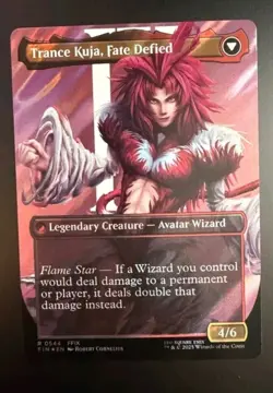 MTG Final Fantasy English Kuja, Genome Sorcerer Borderless 0544 Surge Foil - Image 1