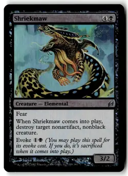 MTG Foil Shriekmaw - Lorwyn Moderately Played English - Image 1