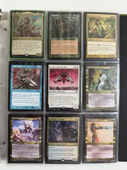 Mtg Binder Lot - Rares, Foils, Snow-lands, Reserved List & More - Look At Photos - Image 1