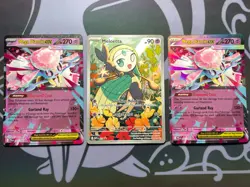 Pokemon Mega Diancie ex / Meloetta 026 Battle Deck Promos Illustration Rare NM - Image 1