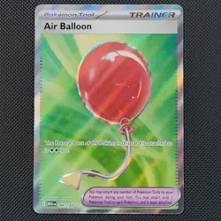 AIR BALLOON Ultra Rare Full Art 166/132 Pokemon Mega Evolution English NM MEG EN - Image 1
