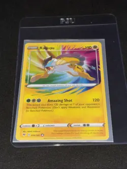 Pokemon TCG Raikou 050/185 Amazing Rare Vivid Voltage Holo English 2020 - Image 1