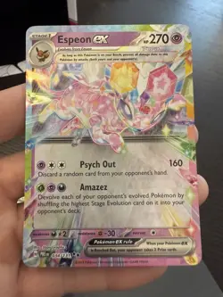 Pokemon TCG Umbreon 60 Espeon 34 Sylveon 41 Leafeon 6 EX Prismatic Evolutions NM - Image 5
