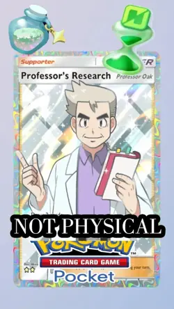 (EN) Professor Research (Oak) PTCGP - Pokemon TCG Pocket - Image 1