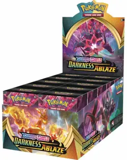 Pokemon TCG Sword & Shield Darkness Ablaze Build & Battle DISPLAY Box [10 Units] - Image 1