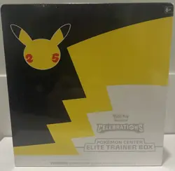 Pokemon Center Celebrations Elite Trainer Box - SEALED - Pokemon TCG 820650809866 - Image 1