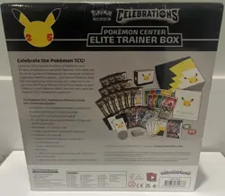 Pokemon Center Celebrations Elite Trainer Box - SEALED - Pokemon TCG 820650809866 - Image 3