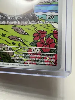 2024 Pokemon Alolan Dugtrio 208/191 Illustration Holo- Surging Sparks (C) - Image 5