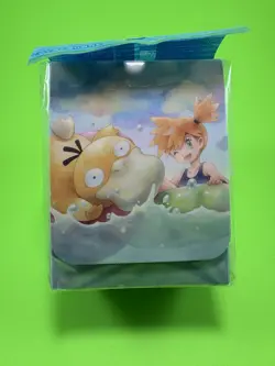 Misty And Psyduck Deck Box Japanese Pokemon Center Exclusive Sealed New - Image 1
