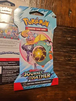 Pokemon TCG: Scarlet and Violet Journey Together- Lot Of 13 Booster Pack Sleeved - Image 4