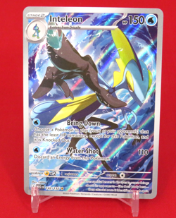 Inteleon 142/132 Illustration Rare Holo Pokemon TCG Mega Evolution - Image 1