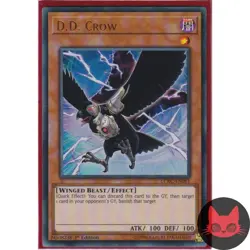 Yugioh D.D. Crow LCKC-EN081Ultra Rare 1st Edition NM - Image 1