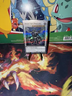 Yugioh Dark End Dragon 25th Stamp Quarter Century Secret Rare RA03 Bonanza QCSR - Image 1