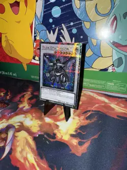 Yugioh Dark End Dragon 25th Stamp Quarter Century Secret Rare RA03 Bonanza QCSR - Image 3