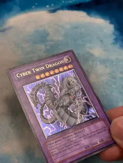 YUGIOH CYBER TWIN DRAGON ULTIMATE RARE NM CRV-EN035 - Image 3