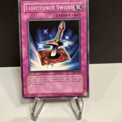 YUGIOH! Lightfirce Sword-RARE-PSV-005 NM - Image 4