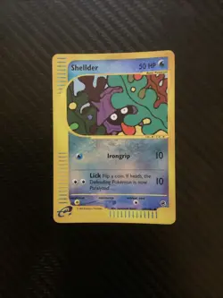 Shellder 129/165 Pokemon Expedition Reverse Holo Rare Card Near Mint - Image 1