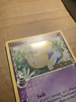 Cyndaquil Pokemon Card Dragon Frontiers 45/101 Holo LP - Image 5
