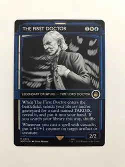 The First Doctor Showcase MTG Magic the Gathering Card NM Near Mint WHO - Image 1