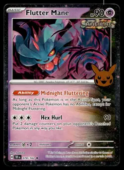 Flutter Mane 78/162 Pokemon Card Trick or Trade Rare 90 HP Lightly Played I6 - Image 1