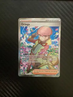 Ortega 219/197 SV03: Obsidian Flames Holo Trainer Pokemon Card TCG NM - Image 1