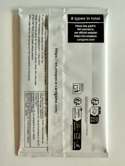 Promotion Pack One Piece Card Game 3rd Anniversary Treasure Campaign In Hand - Image 2